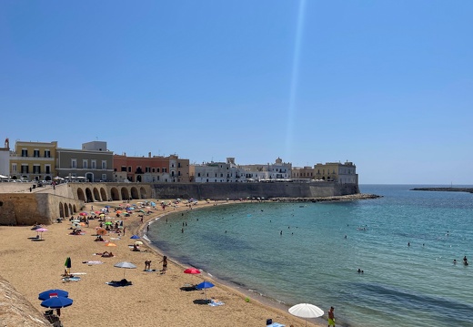 Gallipoli, plage #01 (954 visites) Gallipoli, plage #01
