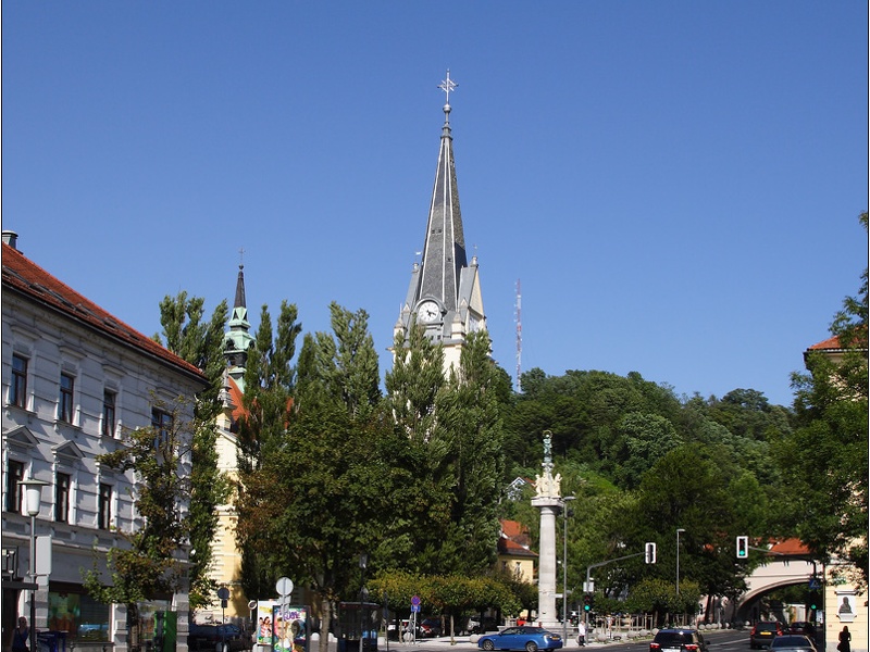 Ljubljana,  église Saint. Jacob #01
