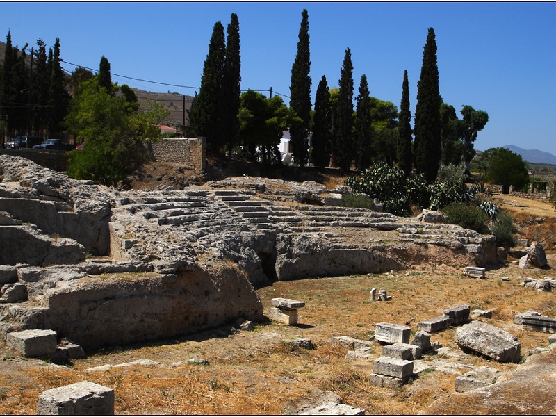 Ancienne Corinthe, théâtre