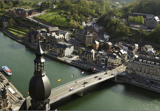 Dinant, vue de la Citadelle #03 (1941 visites) Dinant, vue de la Citadelle #03