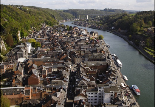 Dinant, vue de la Citadelle #04 (1052 visites) Dinant, vue de la Citadelle #04