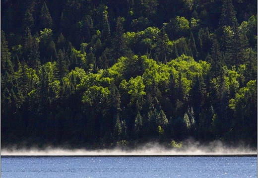 Saint Maurice, lac Tousignant #32 (3305 visites) Lac Tousignant. Bleu Blanc vert Saint Maurice, lac Tousignant #32