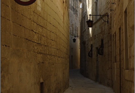 Mdina, ruelle #12 (1465 visites) Mdina, ruelle #12
