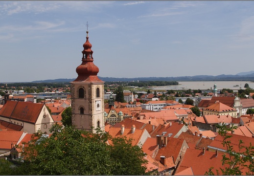Ptuj, vue du château #12 (1586 visites) Ptuj, vue du château #12