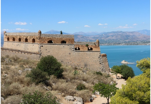 Nauplie, forteresse Palamède #66 (81 visites) Nauplie, forteresse Palamède #66