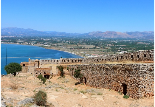 Nauplie, forteresse Palamède #72 (150 visites) Nauplie, forteresse Palamède #72