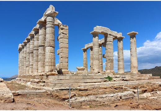 Pointe Sounion, Temple de Posséidon #06 (91 visites) Pointe Sounion, Temple de Posséidon #06