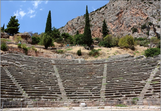 Delphes, Théâtre #10 (583 visites) Delphes, Théâtre #10
