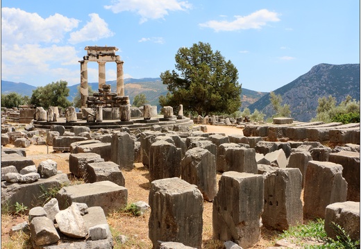 Delphes, la Tholos #13 (922 visites) Delphes, la Tholos #13