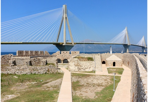 Forteresse de Rio et pont du Péloponnèse #10 (9 visites) Forteresse de Rio et pont du Péloponnèse #10