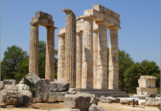 Archea Nemea, temple de Zeus #02 (1108 visites) Archea Nemea, temple de Zeus #02