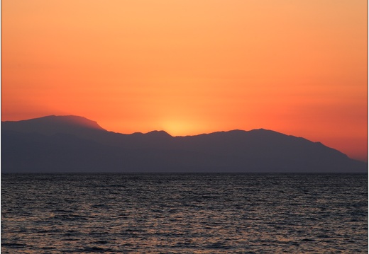 Loutraki, coucher de soleil #02 (924 visites) Loutraki, coucher de soleil #02
