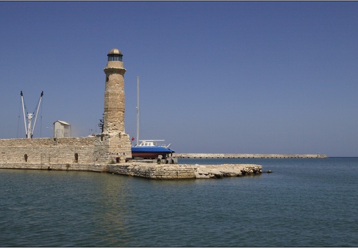 Rethymnon, ancien phare #17 (1822 visites, score 3.65) Rethymnon, ancien phare #17