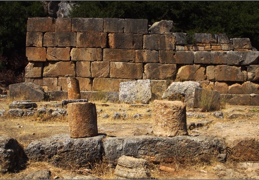 Lissos, temple d'Asklipios #02 (2012 visites) Lissos, temple d'Asklipios #02