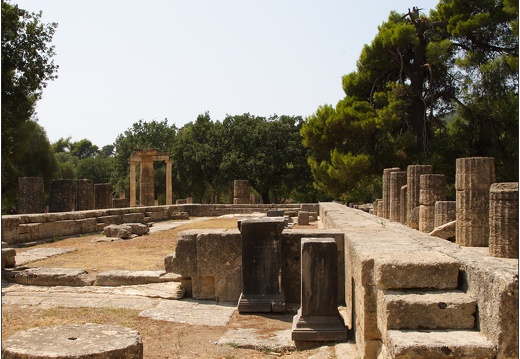 Olympie, Héraion #06 (1168 visites) Olympie, Héraion #06
