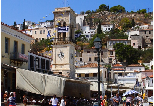 Hydra, port #08 (1770 visites) Hydra, port #08