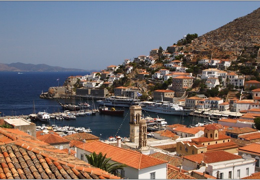 Hydra, port #10 (2050 visites) Hydra, port #10