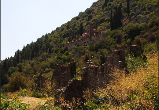 Mistra, monastère de Pantanassa #01 (2850 visites) Mistra, monastère de Pantanassa #01
