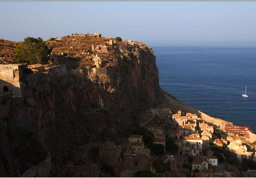 Monemvasia, kastro (ville haute) #20 (1958 visites) Monemvasia, kastro (ville haute) #20