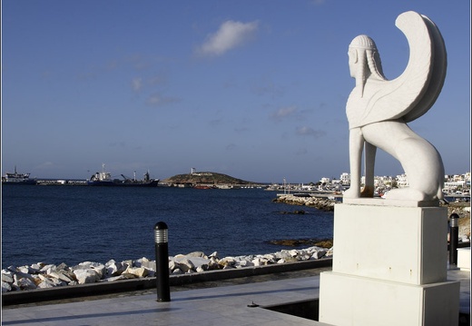 Naxos, le Sphinx (7235 visites) Naxos, le Sphinx