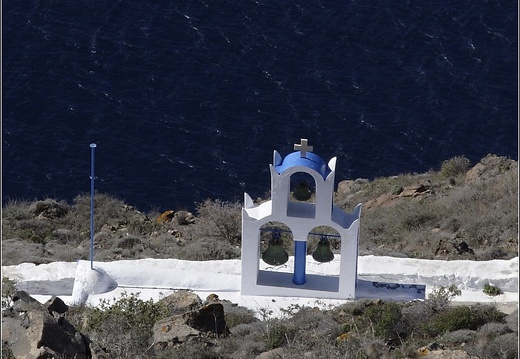 Santorin #27 (13742 visites, 1 commentaire) Monastère. Santorin #27
