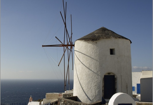 Santorin, Ia #17 (2413 visites) Moulin. Santorin, Ia #17