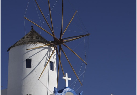 Santorin, Ia #20 (5510 visites) Moulin. Santorin, Ia #20