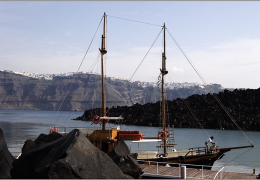 Nea Kameni #01 (5552 visites) Le cratère, Nea Kameni. Nea Kameni #01
