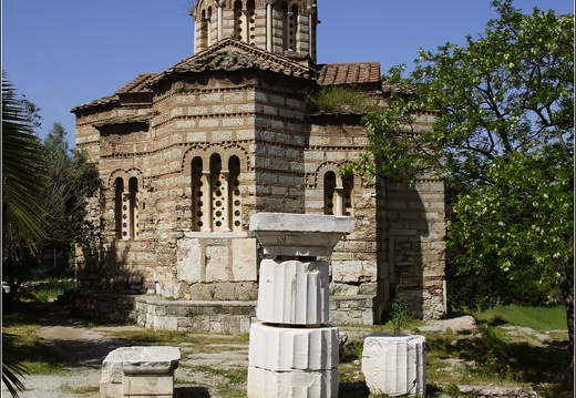 Athènes #27 (1656 visites) Eglise Byzantine, Agia Triada Athènes #27