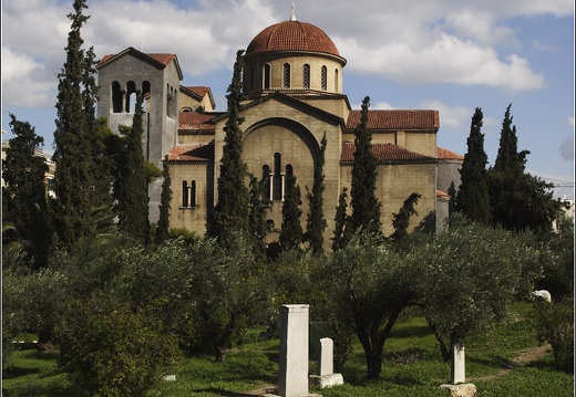 Athènes #03 (1607 visites) Eglise Byzantine, Agia Triada Athènes #03