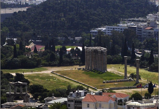 Athènes #27 (3226 visites) Temple de Zeus Athènes #27