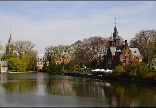 Bruges, Le lac d'amour #10 (1592 visites) Bruges, Le lac d'amour #10