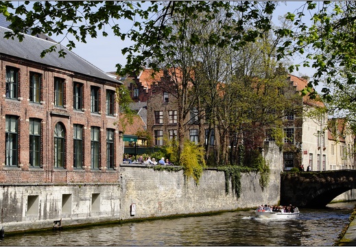 Bruges, canaux #14 (1304 visites) Bruges, canaux #14