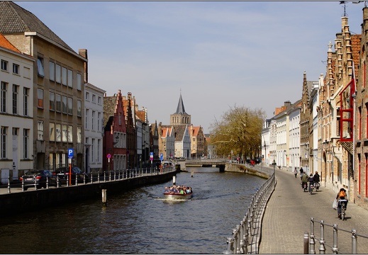 Bruges, canaux #18 (1358 visites) Bruges, canaux #18