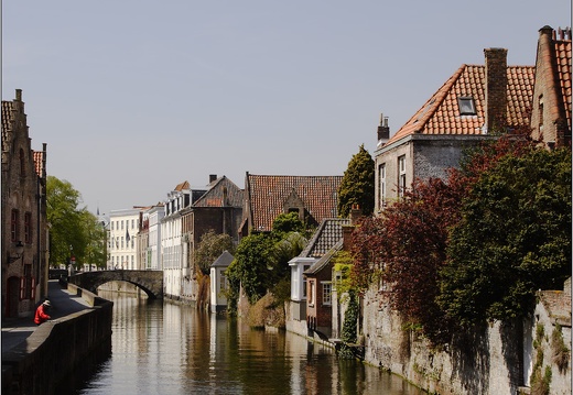 Bruges, canaux #21 (1234 visites) Bruges, canaux #21