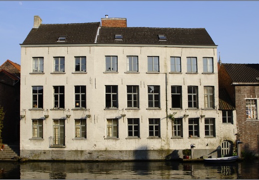 Gand, Leie river #08 (1878 visites) Gand, Leie river #08