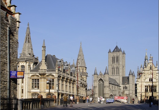 Gand, Sint-Michielsbrug #16 (1289 visites) Gand, Sint-Michielsbrug #16