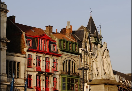 Gand, Sint Baafsplein #22 (1509 visites) Gand, Sint Baafsplein #22