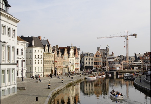 Gand, Korenlei & Leie river #23 (1511 visites) Gand, Korenlei & Leie river #23