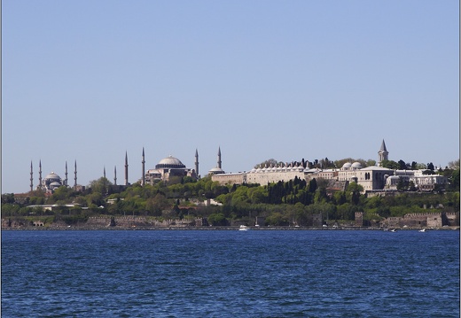 Palais de Topkapi & Mosquée bleue, vue d'Üsküdar #06 (2481 visites) Palais de Topkapi & Mosquée bleue, vue d'Üsküdar #06