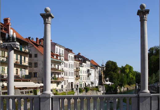 Ljubljana, rivière Ljubljanica #03 (1765 visites) Ljubljana, rivière Ljubljanica #03