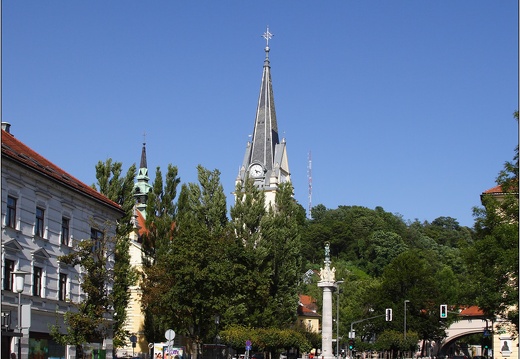 Ljubljana, église Saint. Jacob #01 (1456 visites) Ljubljana, église Saint. Jacob #01