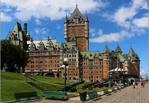 Terrasse Dufferin et château Frontenac #02 (421 visites) Terrasse Dufferin et château Frontenac #02