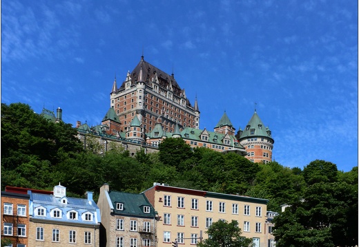 Château Frontenac (vu du vieux port) #15 (409 visites) Château Frontenac (vu du vieux port) #15